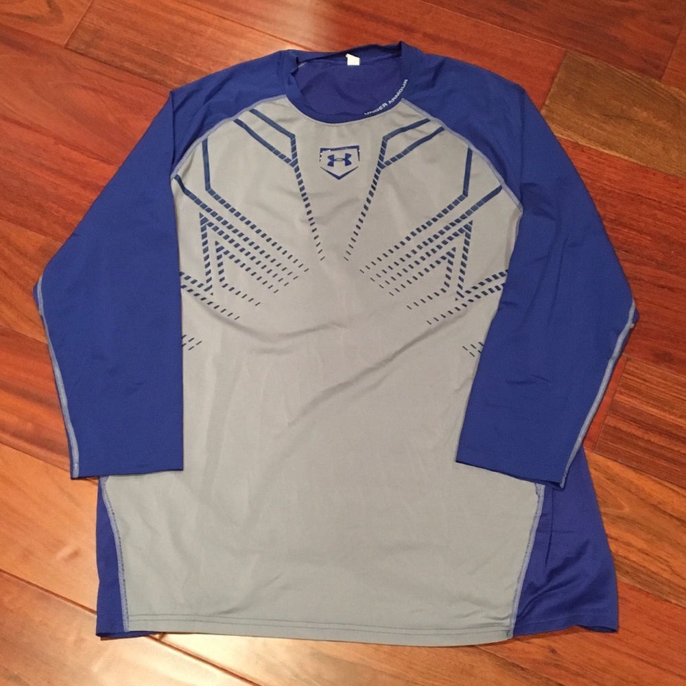 Under Armour blue shirt, Size XL